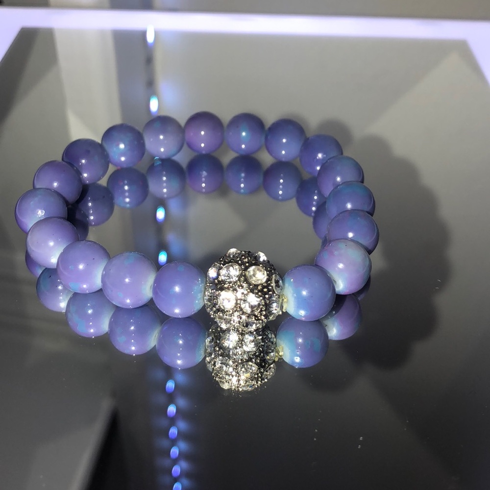 blue jewelry